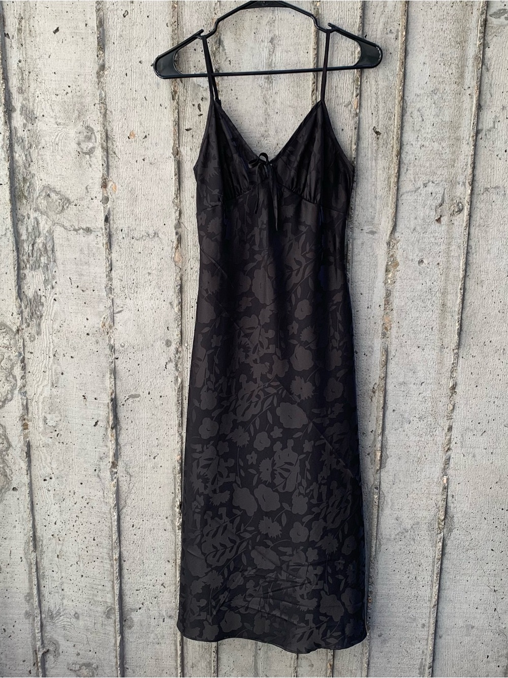 Midi Slip Babydoll Y2K Dress 90's Floral Vampy Grunge Whimsigoth Dark Romantic S